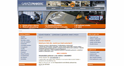 Desktop Screenshot of garaze-pankrac.cz