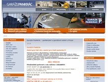 Tablet Screenshot of garaze-pankrac.cz